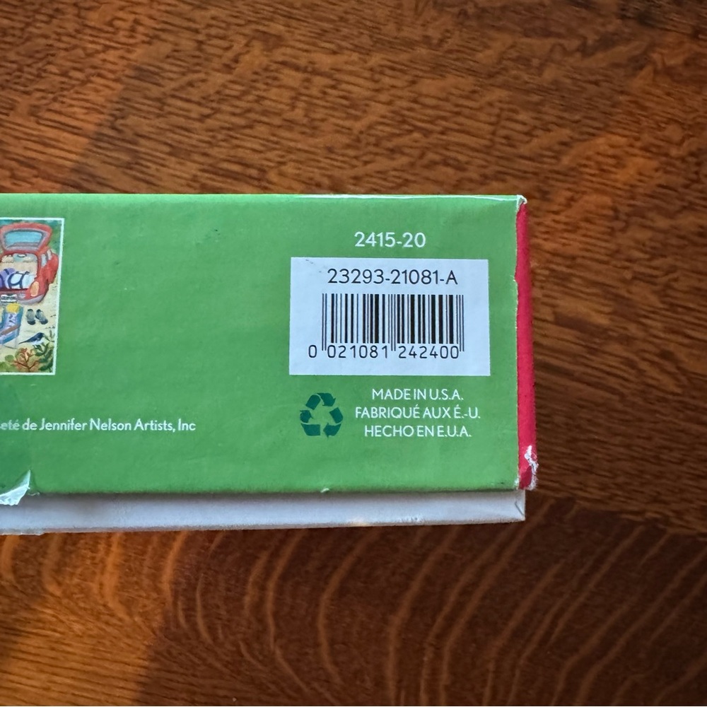 500 piece “Go Camping” jigsaw puzzle by Olivia Gibbs - Picture 2 of 3